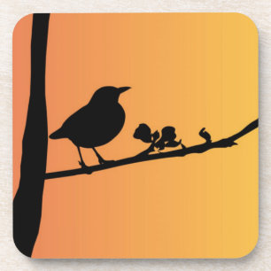 Porta-copo Blackbird Silhouette