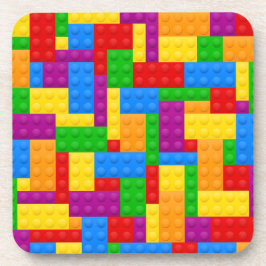 PORTA-COPO BLOQUEIOS DE CONSTRUÇÃO DE CRIANÇAS DE COR BRILHAN