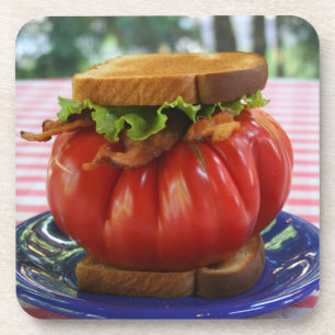 Porta-copo BLT com tomate gigante