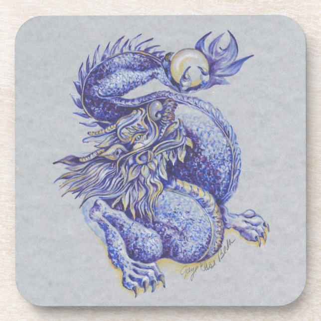 Porta-copo Blue Dragon (Frente)