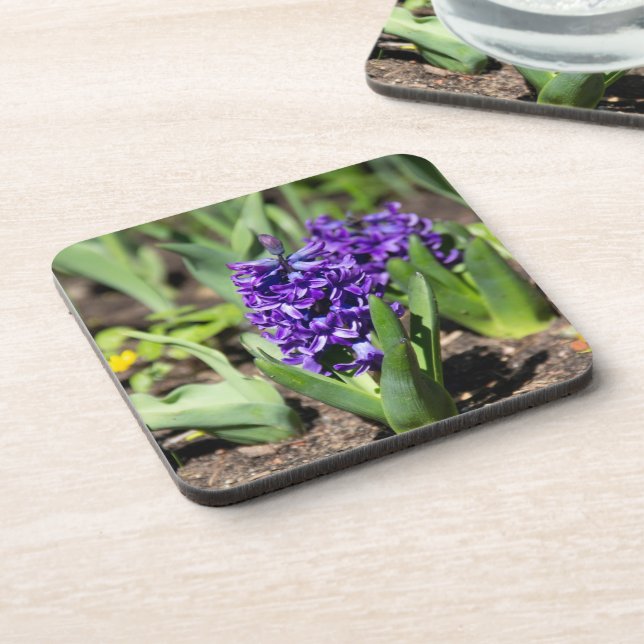 Porta-copo Blue Geocinth em primavera (Left Side)