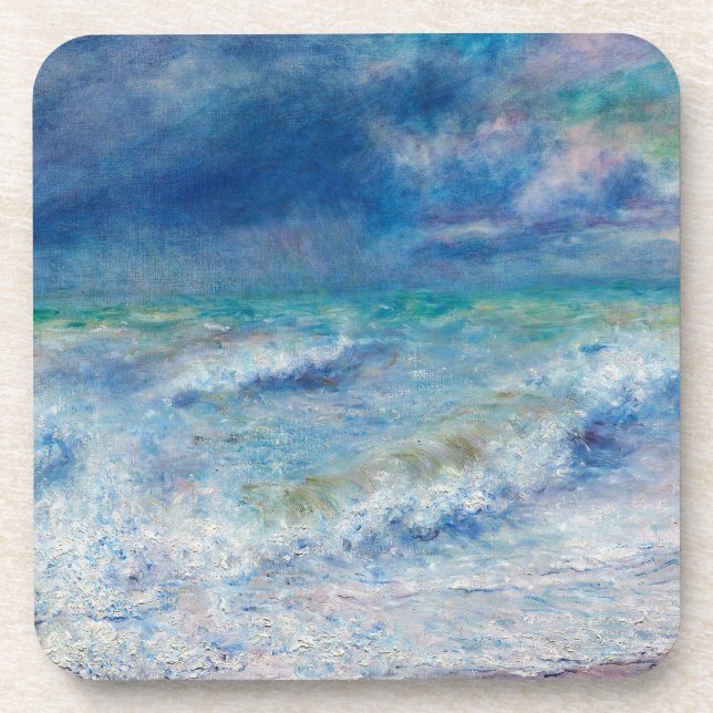 Porta-copo Blue Seascape by Renoir (Frente)