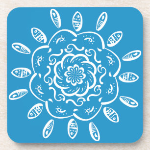Porta-copo Bluebird Mandala
