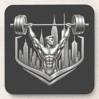 Porta-copo bodybuilding, fitness, gym, New York City, NYC, si
