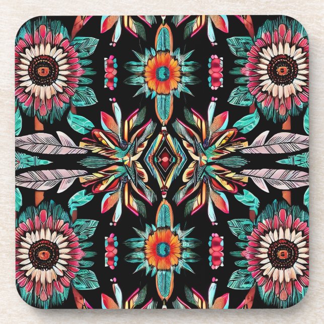 Porta-copo Bohemain Americano Nativo (Frente)