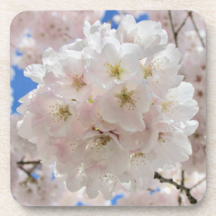 Porta-copo Bolas de Flor Rosa.