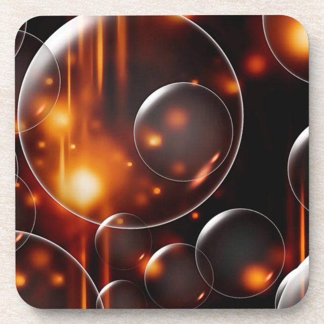 Porta-copo Bolhas nos faróis (Frente)