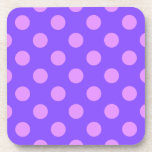 Porta-copo Bolinhas de Lilac na periwinkle<br><div class="desc">Bolinhas de Lilac na periwinkle</div>