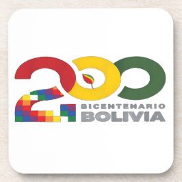 Porta-copo Bolivia bicentenario 200 años 
