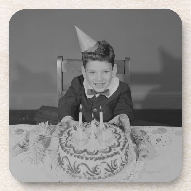 Porta-copo Bolo de aniversário (Frente)