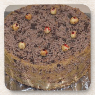 Porta-copo bolo de cenoura