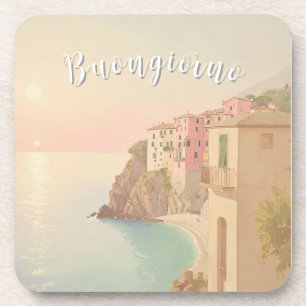 Porta-copo Bom dia Riviera Italiana