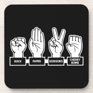 Porta-copo Bomba da R-P-s-Cereja