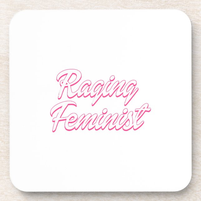 Porta-copo Boneca Feminista Furiosa (Frente)