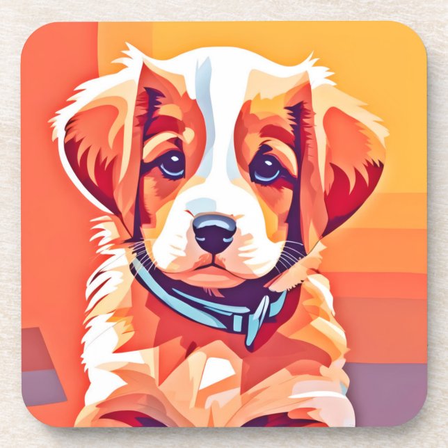 Porta-copo Bonita Pop de Arte (Frente)