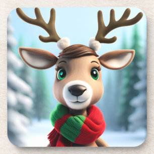 Porta-copo Bonita Reindeer