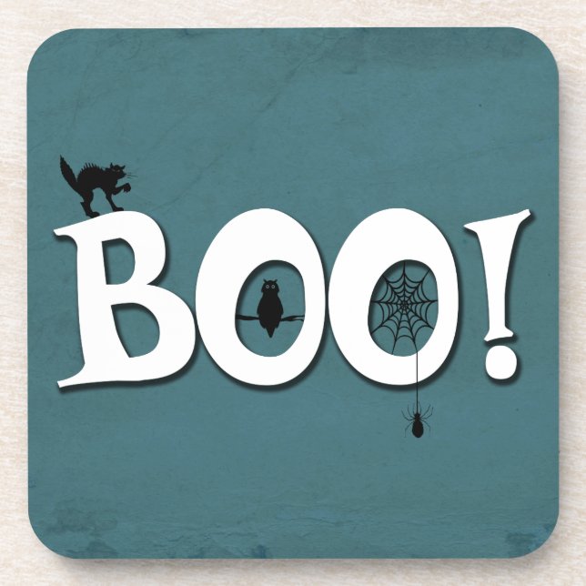 Porta-copo Boo! (Frente)