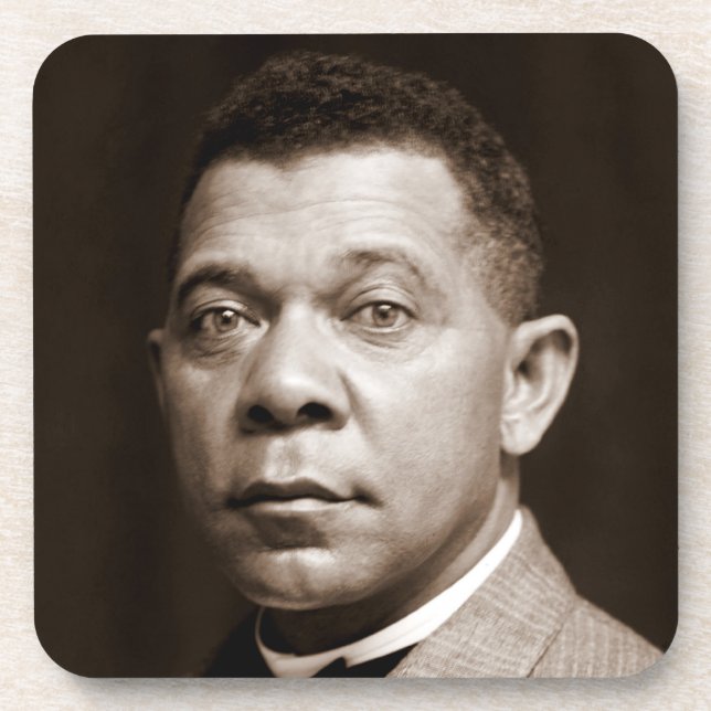 Porta-copo Booker T Washington Freedman & American Educator B (Frente)