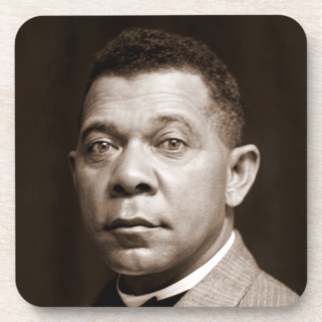 Porta-copo Booker Washington: Educador Afro-Americano (Frente)