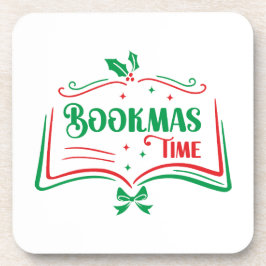 Porta-copo Bookmas Time Reading Book Lover Holiday Print Appa