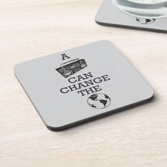 Porta-copo Boombox pode mudar o mundo (Left Side)