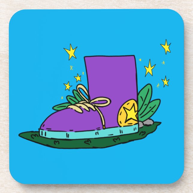 Porta-copo Boot shoe, illustration  (Frente)