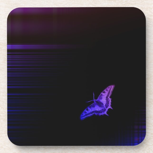 Porta-copo Borboleta Roxa (Frente)