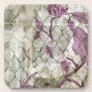 Porta-copo Borboletas árabes IV