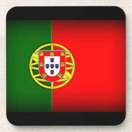 Porta-copo Bordo Negro de Bandeira Portugal