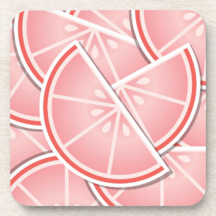 Porta-copo Borras de toranja cor-de-rosa-fungo