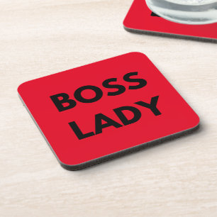 Porta-copo Boss Lady Red