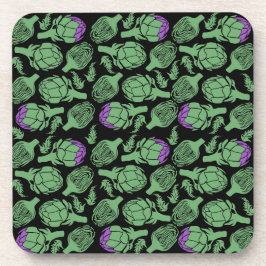 Porta-copo Botanical Artichoke Art Home Decor