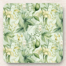 Porta-copo Botanical Green Foliage - New Home Gif