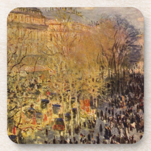 Porta-copo Boulevard des Capucines, por Claude Monet, Belas A