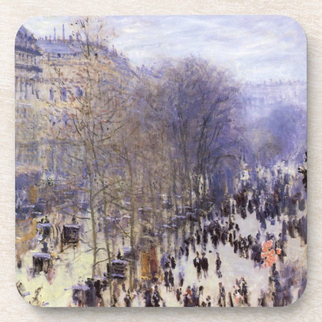 Porta-copo Boulevard des Capucines, por Claude Monet, Belas A (Frente)
