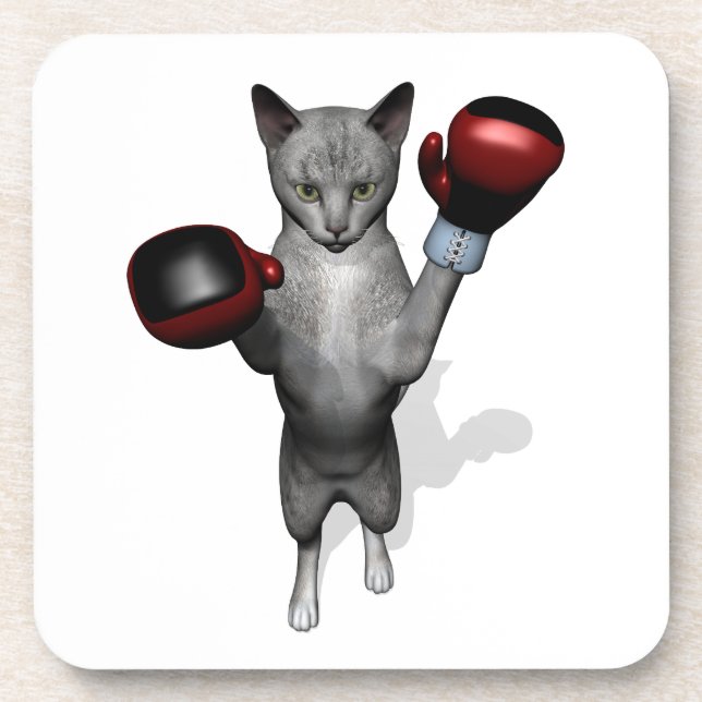 Porta-copo Boxer Cat (Frente)
