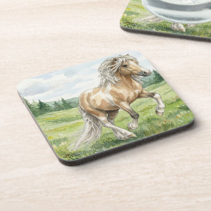 Porta-copo Brana Pinto Palomino Aquarela Islandesa