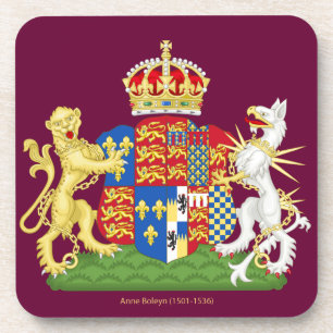 Porta-copo Brasão Anne Boleyn
