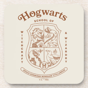 Porta-copo Brasão da Escola de Magia e Bruxaria HOGWARTS™