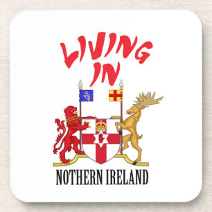 Porta-copo Brasão de Irlanda do Norte