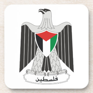 Porta-copo brasão de Palestina
