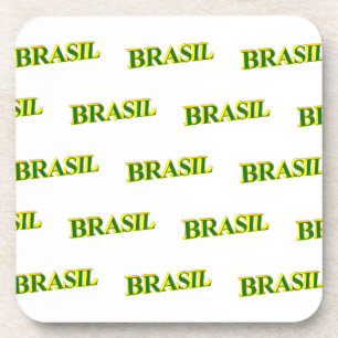 Porta-copo Brasil 3D