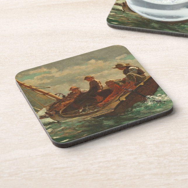 Porta-copo Breezing acima (um vento justo) de 1873-76 (Left Side)