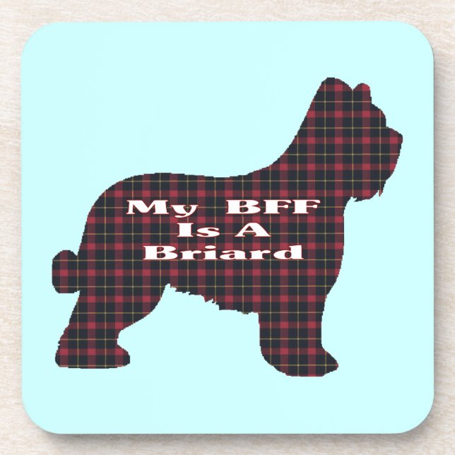Porta-copo Briard BFF (Frente)