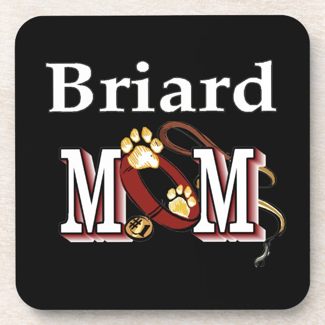 Porta-copo Briard Dog MOM (Frente)