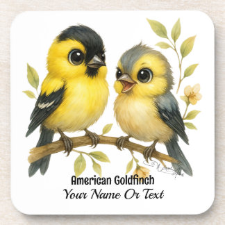 Porta-copo Brilhante American Goldfinch