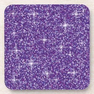 Porta-copo Brilho iridescente roxo