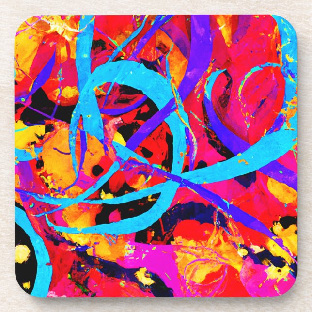 Porta-copo Brincadeira Colorida Cheerful (Frente)