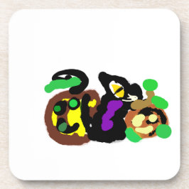 Porta-copo Brincadeira de Gato Negro