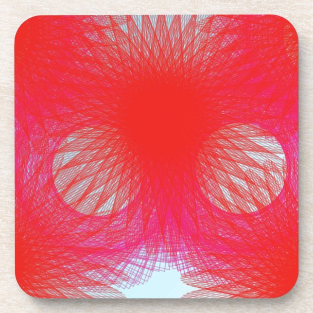 Porta-copo brincando de vermelho (Frente)